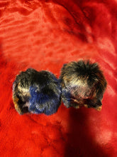 Load image into Gallery viewer, Blue Faux Fur Wrist/Ankle Warmer